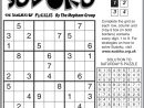 Printable Sudoku Worksheet | Printable Worksheets And tout Sudoku A Imprimer