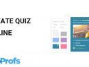 Proprofs Quiz Maker - Avis, Prix, Tarif Et Abonnement - Capterra à Quiz En Ligne Gratuit