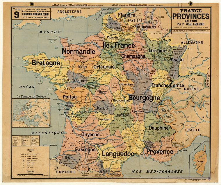 Provinces Of France – Wikipedia intérieur Combien De Region En France