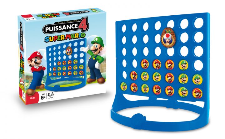 Puissance 4 Édition Spéciale Collector Super Mario : Jeu dedans Jeu De Société Puissance 4