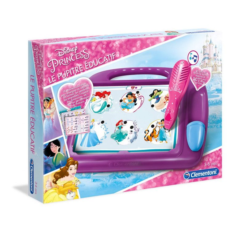 Pupitre Éducatif Disney Princesses – Jeux Éducatifs – La avec Jeux Educatif 3 Ans