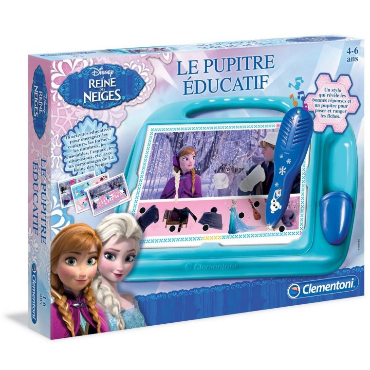 Pupitre Éducatif La Reine Des Neiges – Jeux Éducatifs encequiconcerne Jeux Educatif 4 Ans