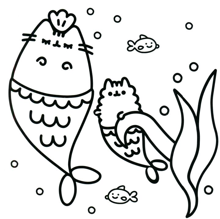 Pusheen Coloring Book Pusheen Pusheen The Cat | Coloriage pour Minou Dessin