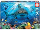 Puzzle 500 Pièces : Grand Requin Blanc à Jeux Gratuit Requin Blanc