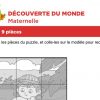 Puzzle 9 Pièces, Plage Et Châteaux De Sable concernant Puzzle En Ligne Maternelle
