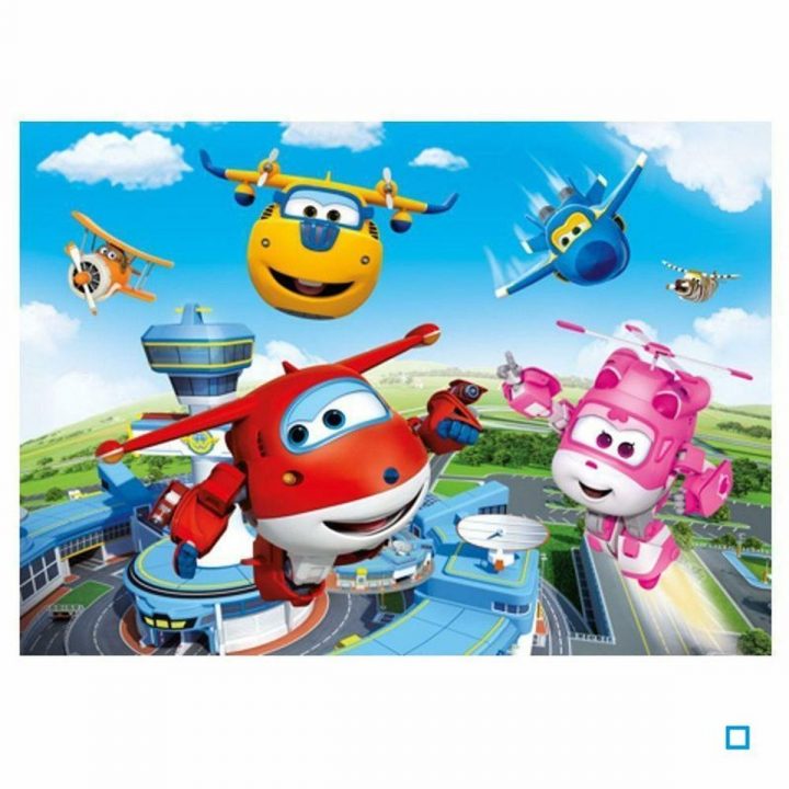 Puzzle "cadre" 15 Pièces – Super Wings – Cle52247.7 – Taille pour Puzzle En Ligne Enfant