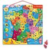 Puzzle Carte De France Magnétique - 93 Pièces | Carte De encequiconcerne Apprendre Les Départements En S Amusant