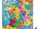 Puzzle Carte De France Magnétique - 93 Pièces | Carte De encequiconcerne Puzzle Des Départements Français