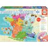 Puzzle De 150 Pièces - Départements Et Régions De France dedans Départements Et Régions De France