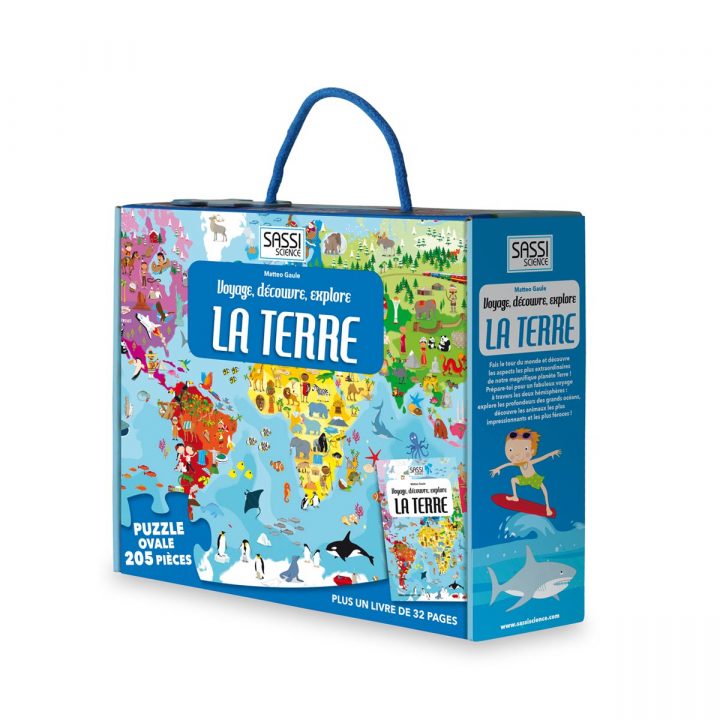 Puzzle Découverte Du Monde Et Son Livret encequiconcerne Puzzle Enfant En Ligne