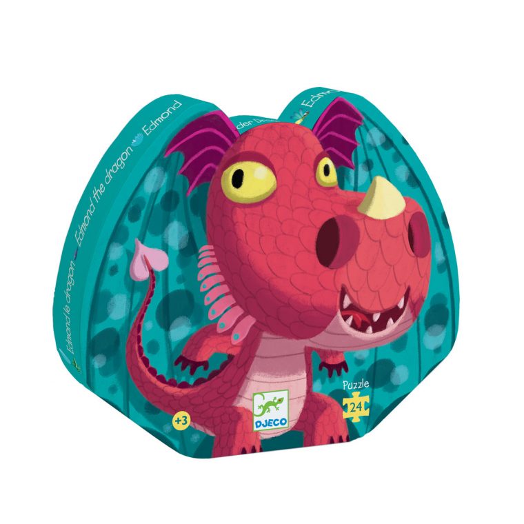 Puzzle Edmond Le Dragon 24 Pièces tout Puzzle Gratuit Pour Fille De 3 Ans