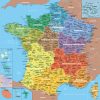 Puzzle En Bois Carte De France Des Départements - Puzzle 100 dedans Carte Departements Francais