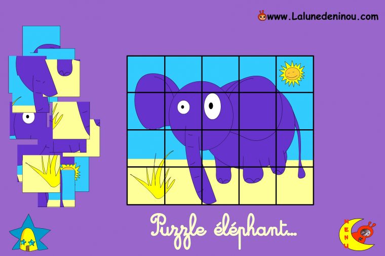 Puzzle En Ligne Pour Enfant De Maternelle – Lalunedeninou à Jeux En Ligne Enfant 4 Ans