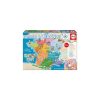 Puzzle Enfant - Carte De France : Les Departements Et Regions - 150 Pieces  - Jeu Educatifs avec Jeu Carte De France