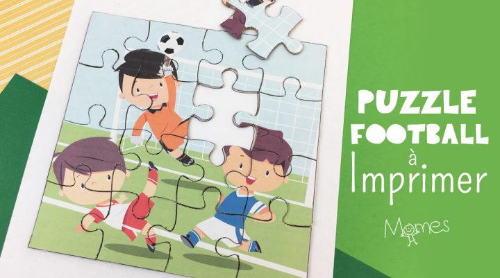 Puzzle Football À Imprimer – Momes dedans Puzzle En Ligne Enfant