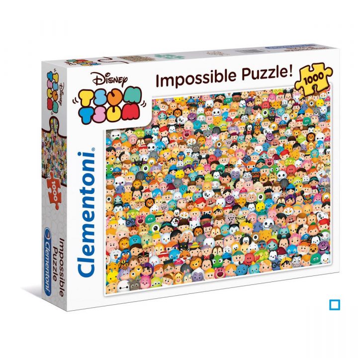 Puzzle Impossible 1000 Pièces – Tsum Tsum – Cle39363 encequiconcerne Puzzle Enfant En Ligne