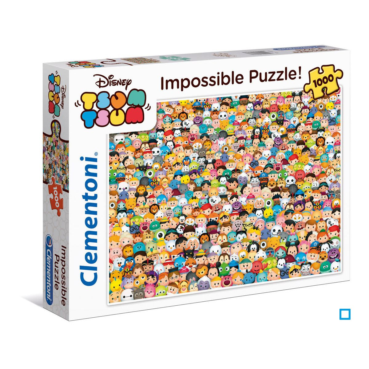 Puzzle Impossible 1000 Pièces - Tsum Tsum - Cle39363 encequiconcerne Puzzle Enfant En Ligne 