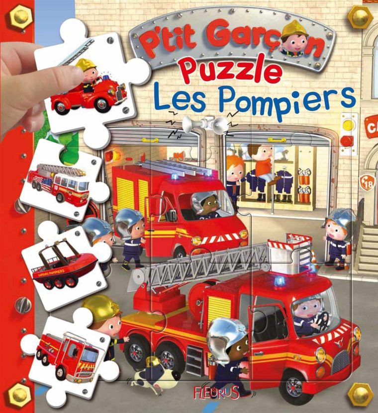 Puzzle Les Pompiers (P'tit Garçon) – Jeux Tu Lis à Jeux De Petit Garçon De 3 Ans