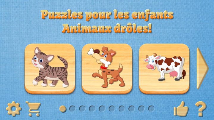 Puzzles Pour Enfants Et Sons D'animaux Pour Android avec Puzzle Gratuit A Telecharger Pour Tablette