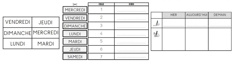 Qlm Le Temps] Outils Et Activités Pour La Période 1, En Cp tout Exercice Symétrie Ce1