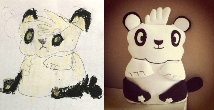 Quand Le Dessin De Votre Enfant Devient Un Doudou tout Dessin De Doudou