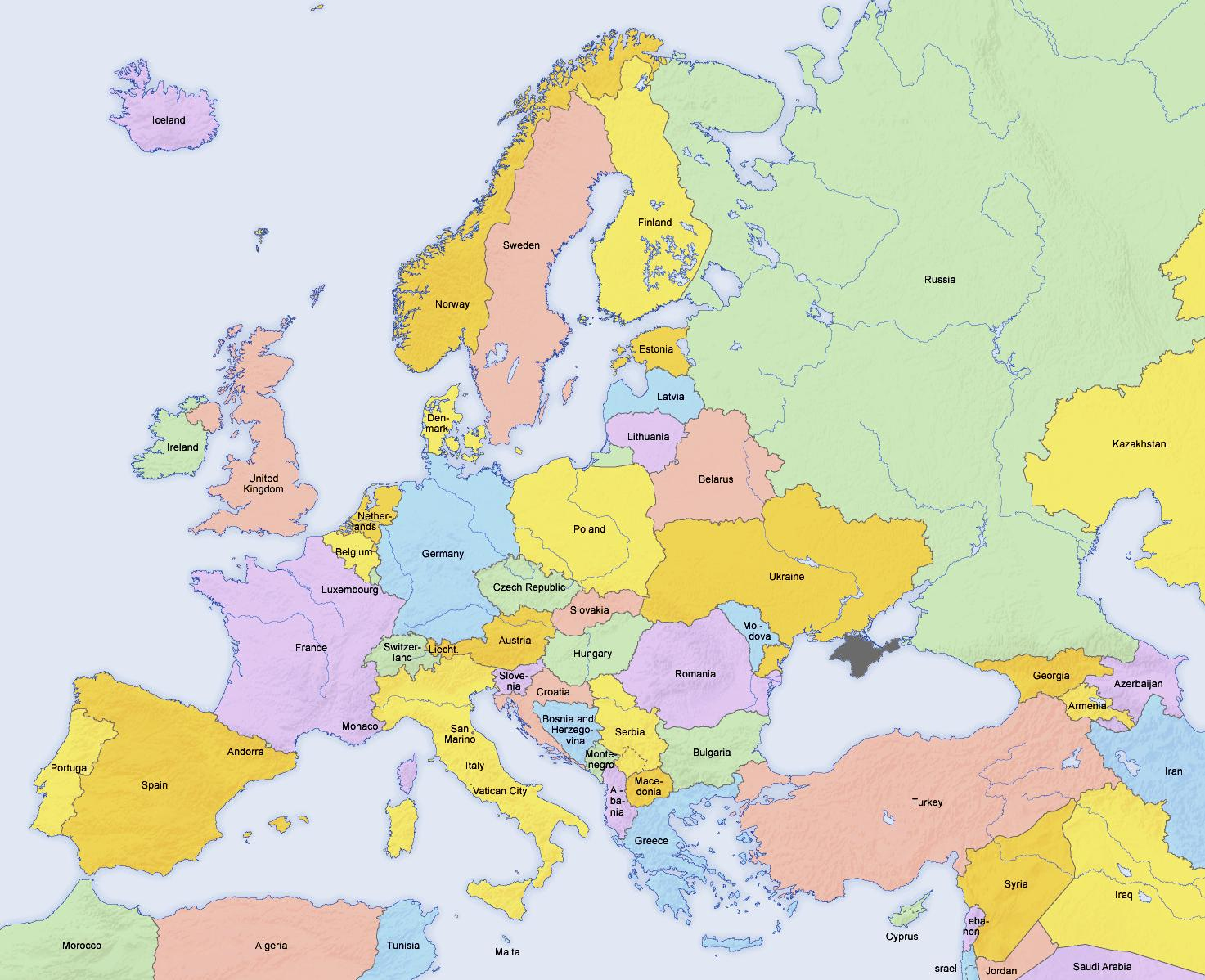 Quelle Est La Différence Entre L'europe Et L'union Européenne serapportantà Apprendre Pays Europe