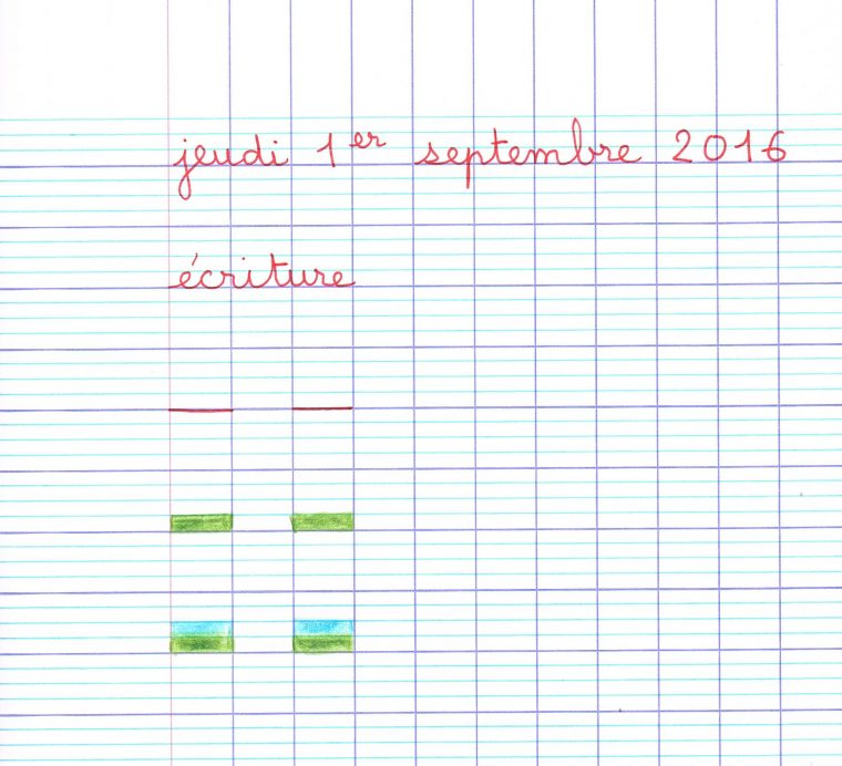 Quelle Place Pour L'écriture Manuscrite À L'école Élémre ? destiné Exercice D Écriture Ce2