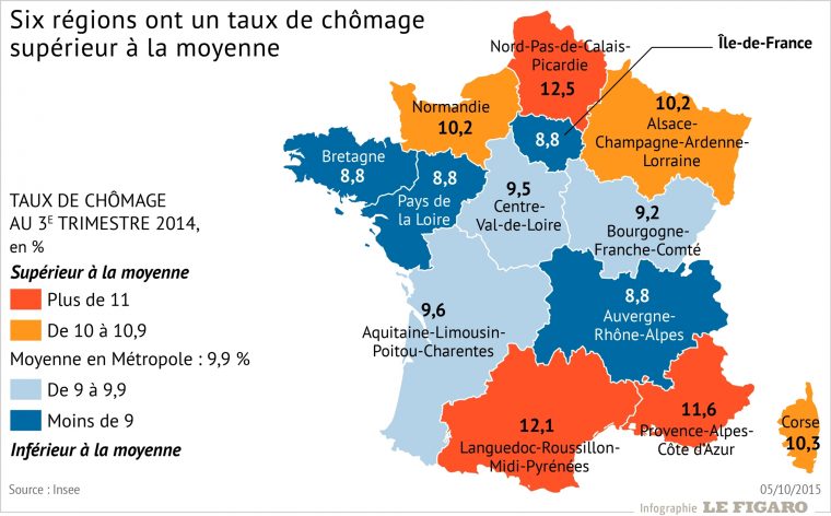 Quelles Sont Les Régions Les Plus Puissantes Économiquement ? encequiconcerne Régions De France Liste