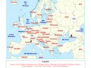 Questions L'europe ( concernant Carte Des Capitales De L Europe