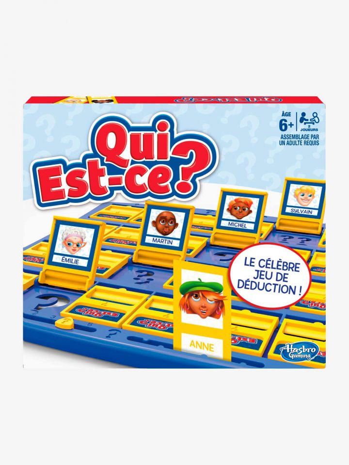 Qui Est-Ce? – Hasbro Gaming Jaune – Hasbro pour Sudoku Gratuit Enfant