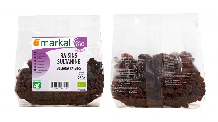 Raisins Sultanines – Fruits Secs – Produit Bio Markal concernant Jeux De Secs