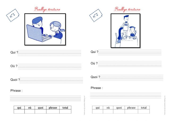 Rallye-Écriture Cp – Zaubette pour Cahier D Écriture Cp Gratuit À Imprimer