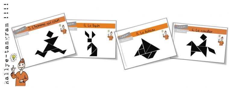 Rallye Tangram | Bout De Gomme avec Tangram À Imprimer Pdf