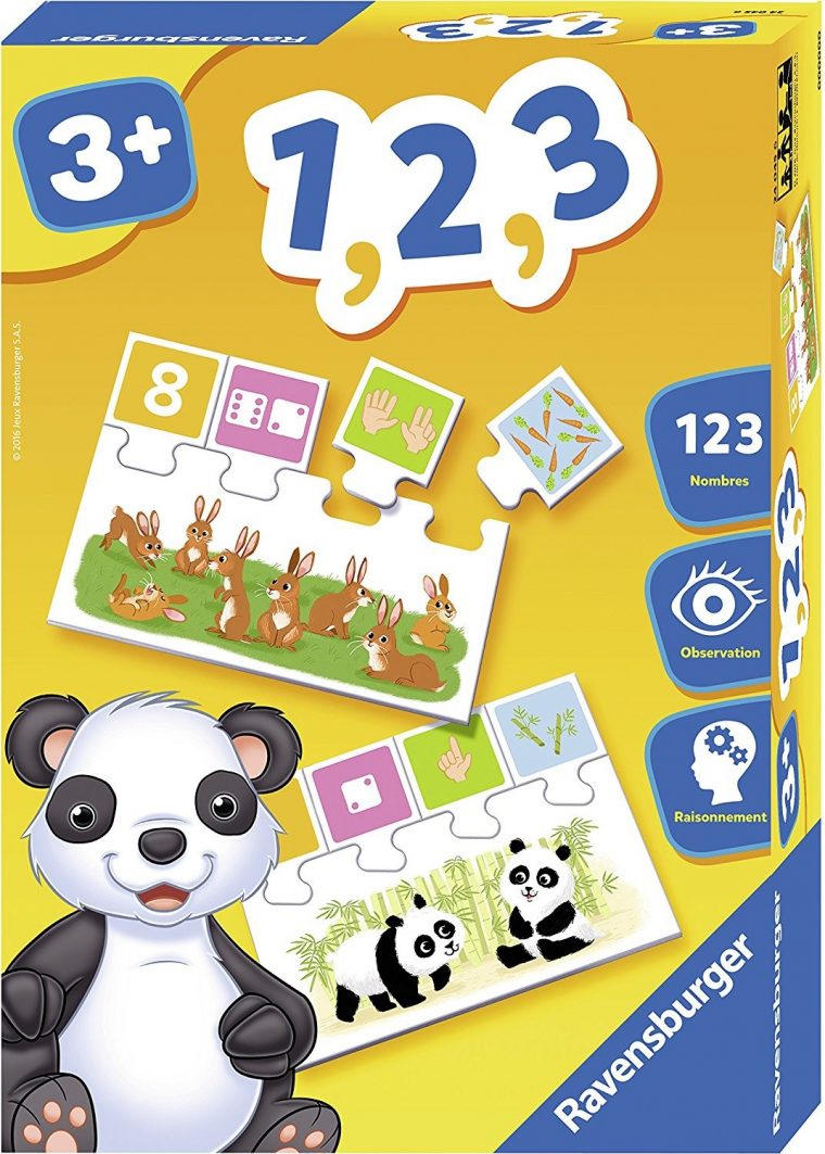 Ravensburger Jeu Educatif 1 2 3 – 3 Ans + – Age – Jouets pour Jeux Educatif 3 Ans