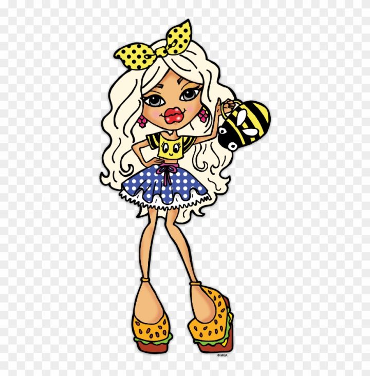 Raya Bratz Doll, Kawaii Fashion, Monster High, Chibi intérieur Bratz Dessin