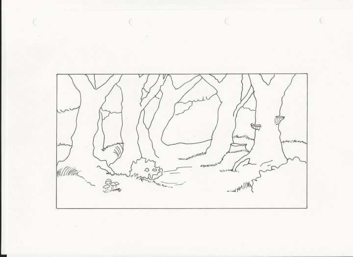 Réaliser Un Dessin D'une Forêt – Dessindigo encequiconcerne Dessin De Foret