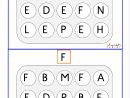 Reconnaissance Des Lettres Majuscules | Harfler, Eğitim Ve pour Sudoku Lettres À Imprimer