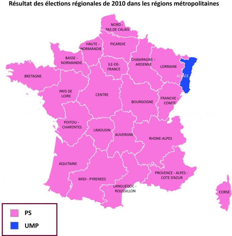 Réforme Territoriale: Pour Qui Voteront Les Nouvelles avec Carte Des Régions De La France