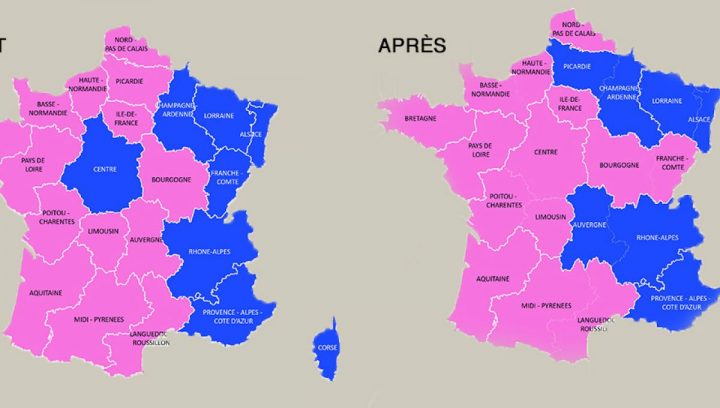 Réforme Territoriale: Pour Qui Voteront Les Nouvelles serapportantà Carte Des Nouvelles Régions Françaises