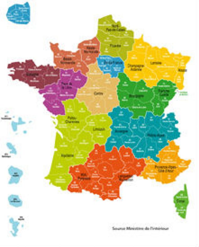 Réforme Territoriale: Quels Noms Pour Les Nouvelles Régions? concernant Carte De France Nouvelles Régions