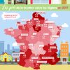 Région Par Région, Les Prix Des Loyers En 2017 serapportantà Carte Région France 2017