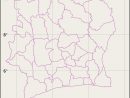 Régions De Côte D'ivoire — Wikipédia intérieur Carte De France Vierge Nouvelles Régions
