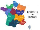 Régions De France - Voyages - Cartes pour Carte Des Régions De France 2016