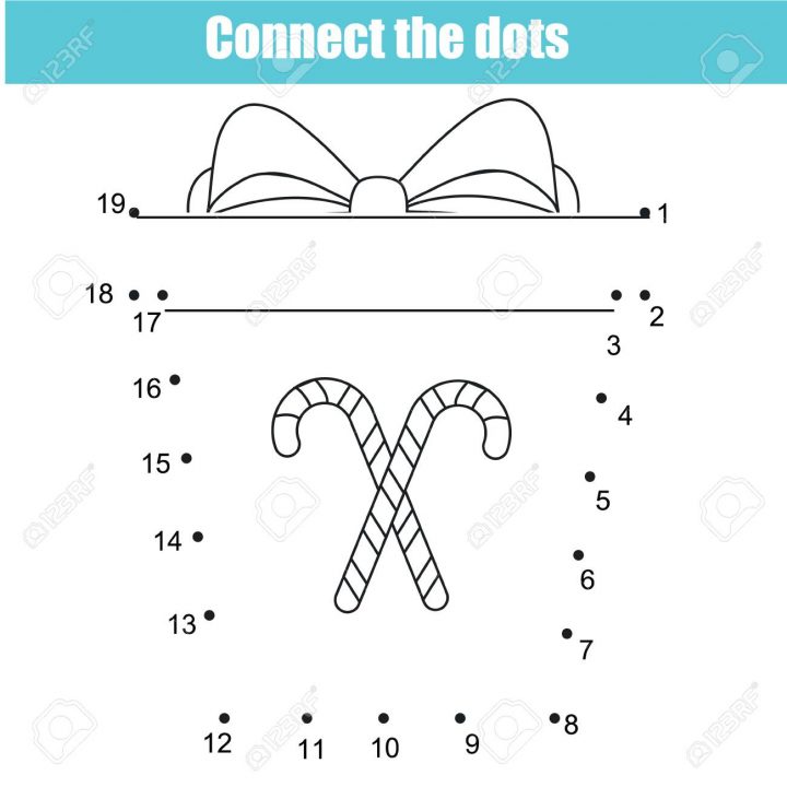 Relier Le Jeu Éducatif De Dessin D'enfants De Points. Point À Point Par Jeu  De Nombres Pour Les Enfants. Activité De Feuille De Calcul Imprimable Pour à Dessin A Relier