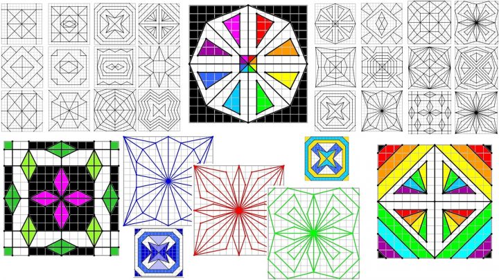 Remue Méninge: Reproduction De Figures Géométriques serapportantà Reproduction De Figures Sur Quadrillage