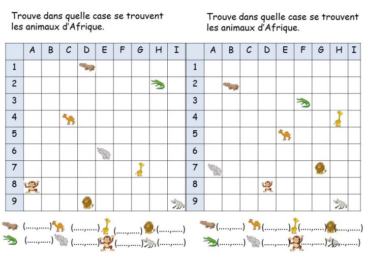 Reperage De Quadrillage Ce1 – La Classe De Corinne dedans Reproduction Sur Quadrillage Cp