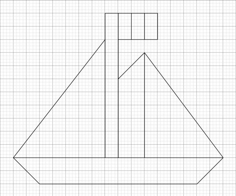 Reproduction | Géométriquement | Page 3 avec Reproduire Un Dessin Sur Quadrillage