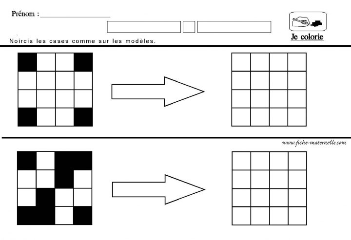 Reproduire Un Quadrillage En Ms Gs Et Cp dedans Reproduction Sur Quadrillage Cp