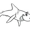 Requin Malicieux - Coloriage De Requins - Coloriages Pour tout Coloriage Requin À Imprimer