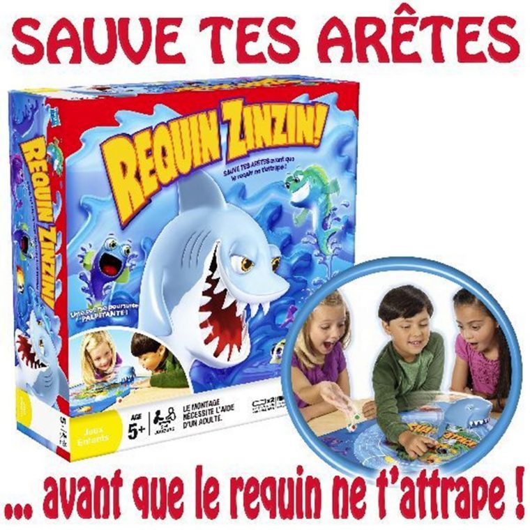 Requin Zinzin – Jeux D'action Et D'adresse – La Grande Récré destiné Jeu De Societe Requin